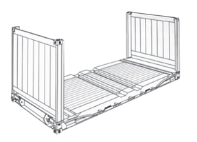 Flat Rack Container - 20